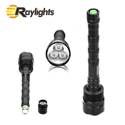 3 x XM-L T6 Rechargeable 30 watt High Power LED flashlight