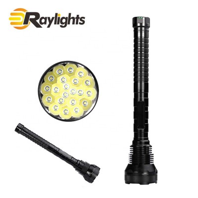 Powerful 21T6 Super Bright 25200LM 21x XMLT6 LED Flashlight Torch Tactical Hunting led flashlight