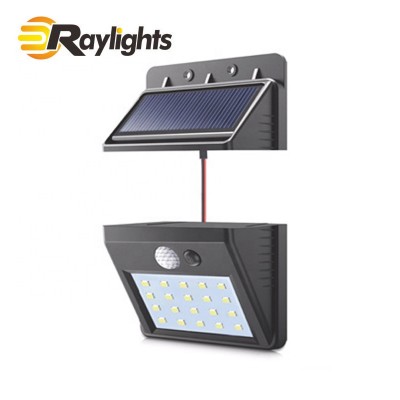 LED Outdoor Solar Powered Motion Sensor Smart wall light