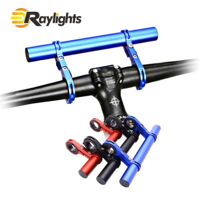 Light Phone Holder Handle Bicycle Accessories Bike Frame Double Extension Multifunction Bicycle Handlebar Extender